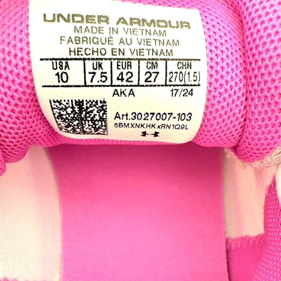 Under Armour Charged Surge 4 Women's Size 10 Running‎ Shoe Sneaker New - Picture 10 of 10